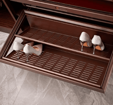 Shoe rack double