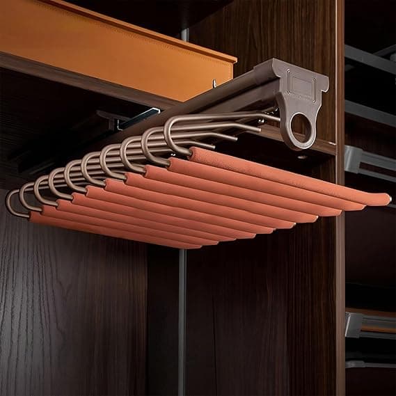 Side mounted Trouser rack